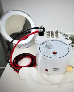 Microdermoabrasión para limpieza facial
